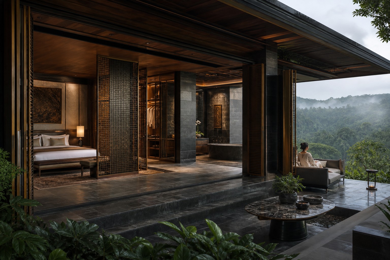 Lodge suite interior
