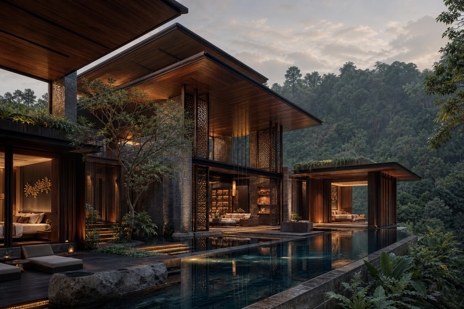 Two-bedroom villa